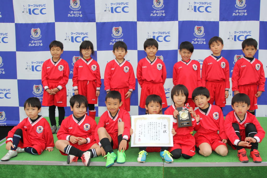 第４１回 一宮 中日少年サッカースクール学年別冬季大会 第１１回 幼児大会 試合日程表 一宮サッカー連盟